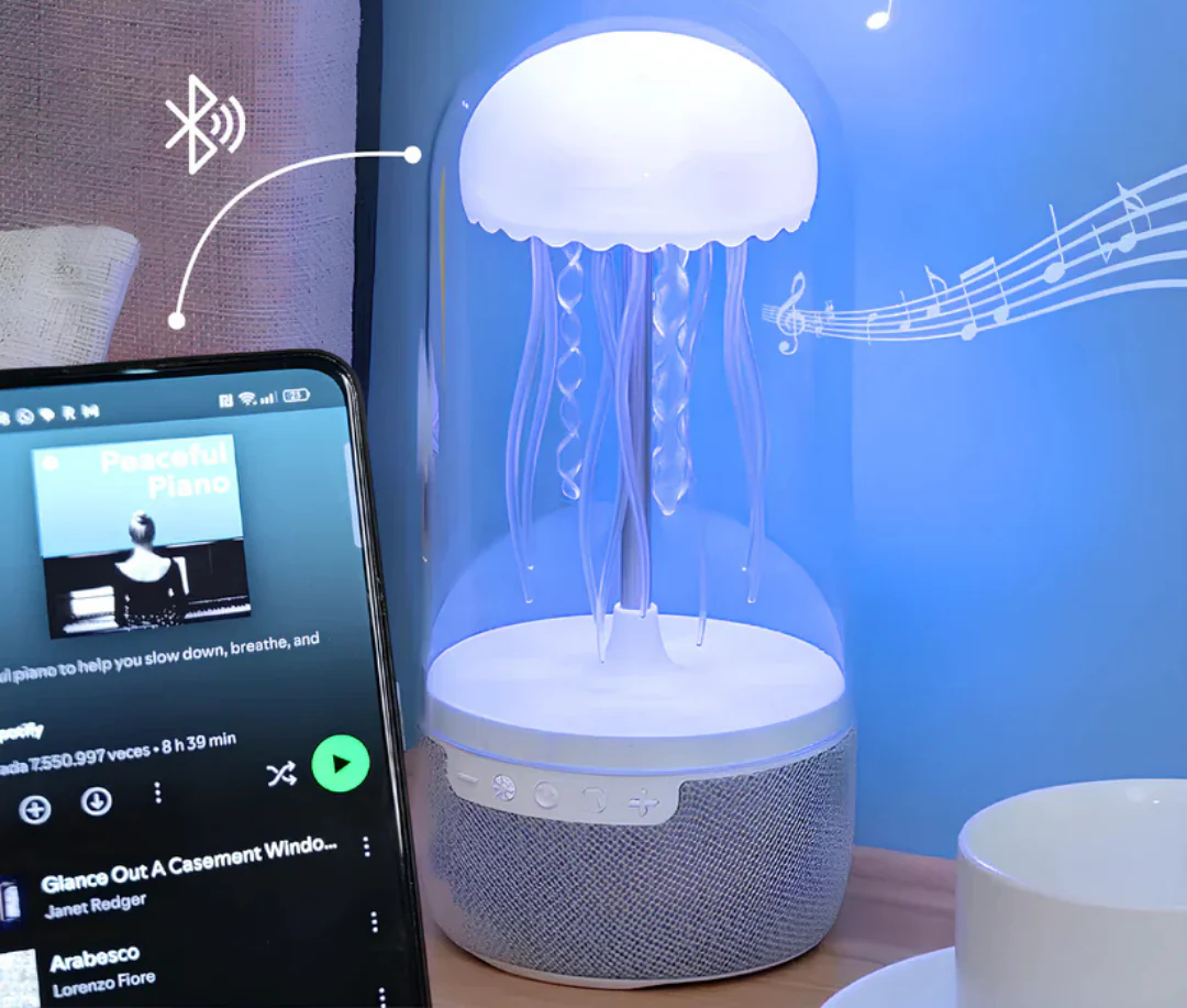 MeduSound - Iluminación Relajante con Música de Calidad