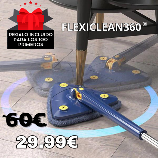 FlexiClean360 | DISEÑO TRIANGULAR (Regalo Incluido para los 100 Primeros)