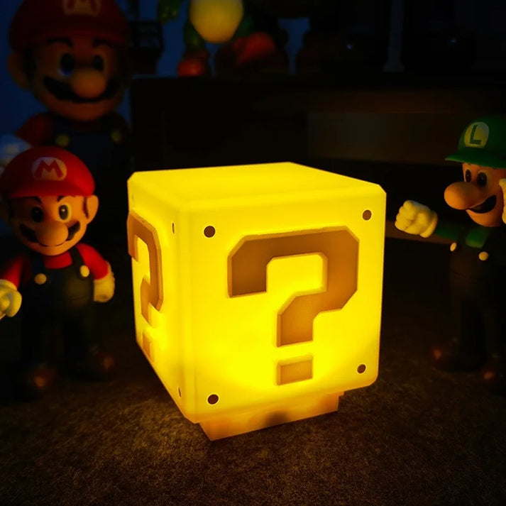 GlowBox- Lámpara aventura de Mario Bros. Con sonido